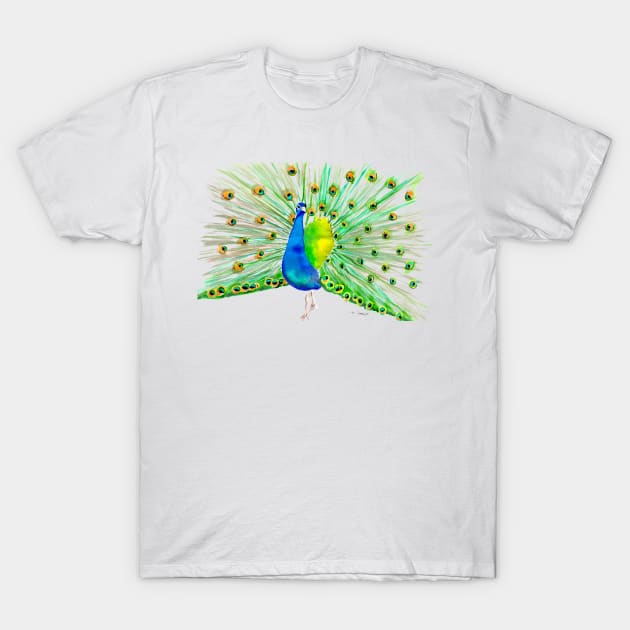 Peacock T-Shirt by lucafon18